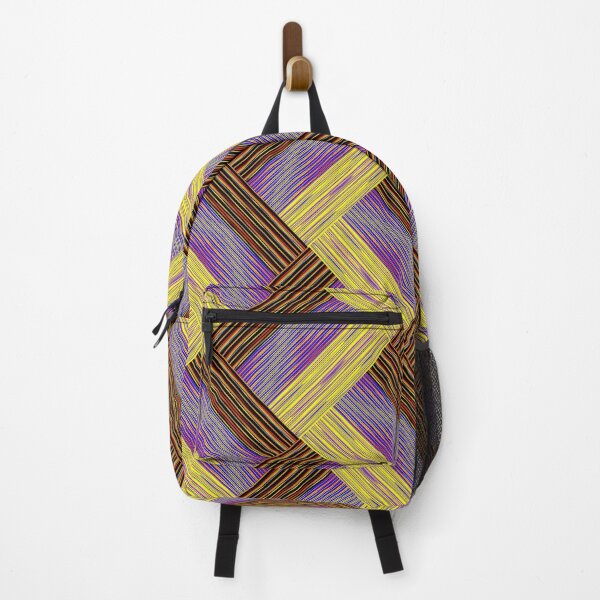 Aperçu de l'œuvre Design texturé décoratif à chevrons multicolores créée et vendue par Allison King.