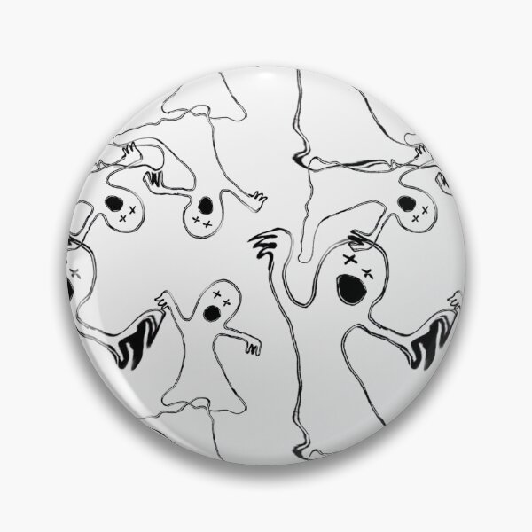 Item preview, Spooky Ghost Dance Booo - Drawing - Pattern designed and sold by kikidu21.