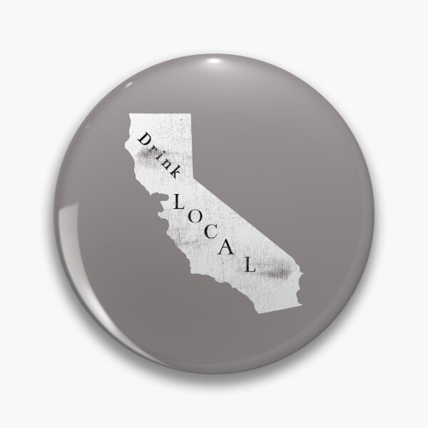 Item preview, Distressed California Drink Local Design designed and sold by Angela Mello.