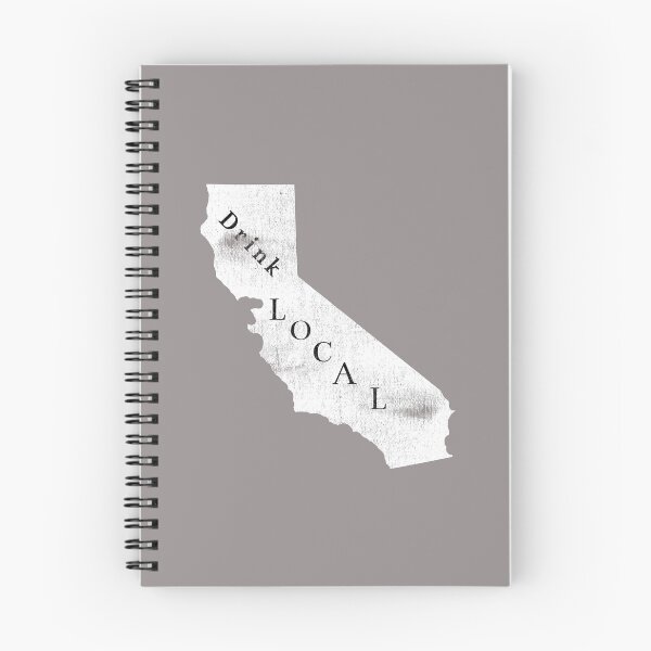 Item preview, Distressed California Drink Local Design designed and sold by Angela Mello.