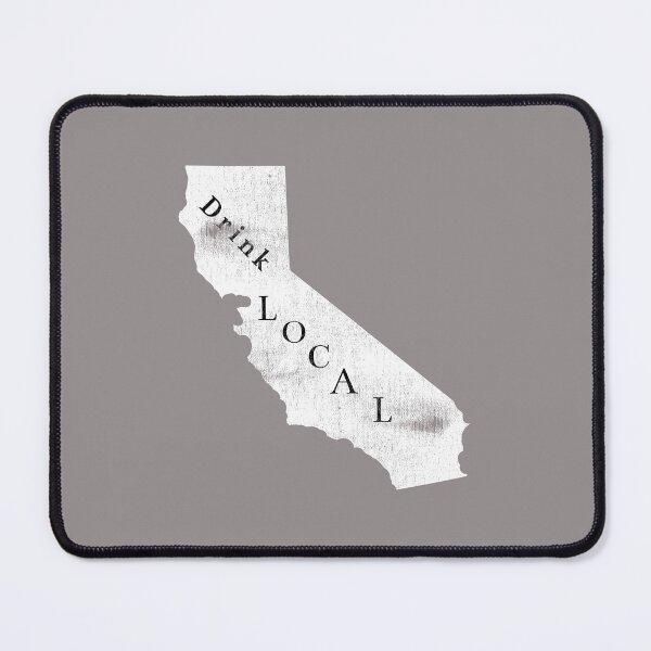 Item preview, Distressed California Drink Local Design designed and sold by Angela Mello.