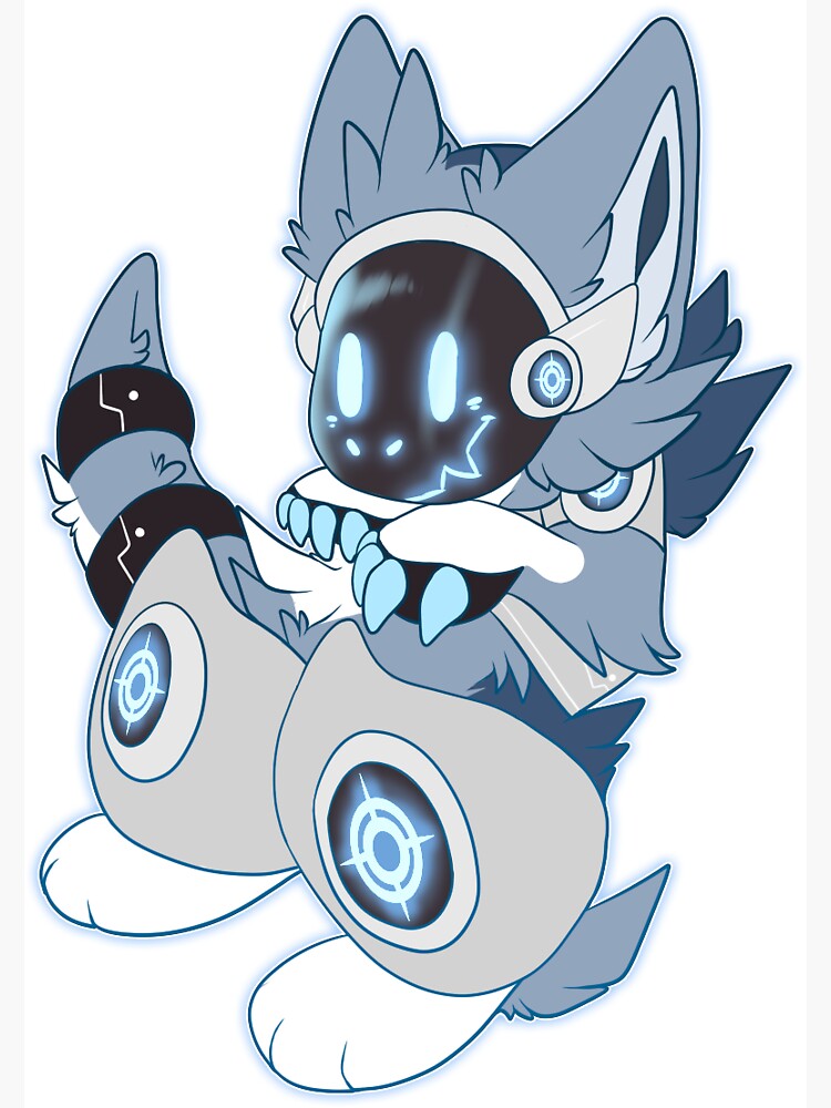 Protogen & Sergal MAGNET / BIG BADGE: Protogen is Not a 