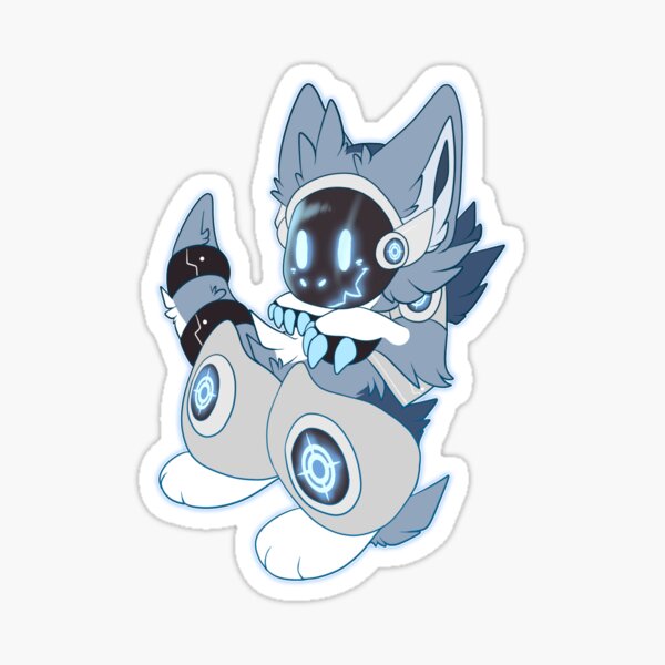 A Happy Protogen profile Sticker for Sale by Hart07