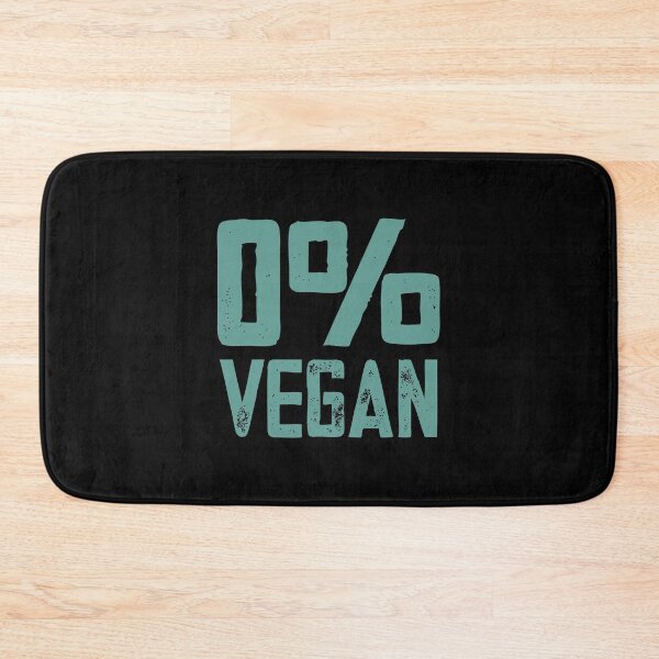 Item preview, Funny 0% Vegan  designed and sold by PeachesMommy.