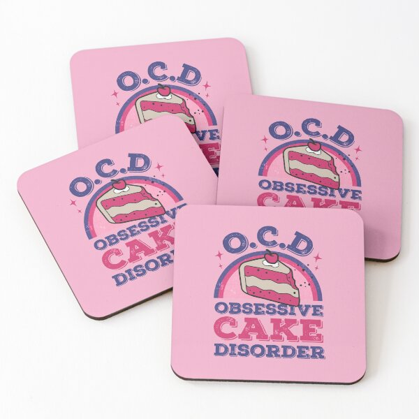 Item preview, Obsessive cake disorder - OCD designed and sold by GeeksUnique.