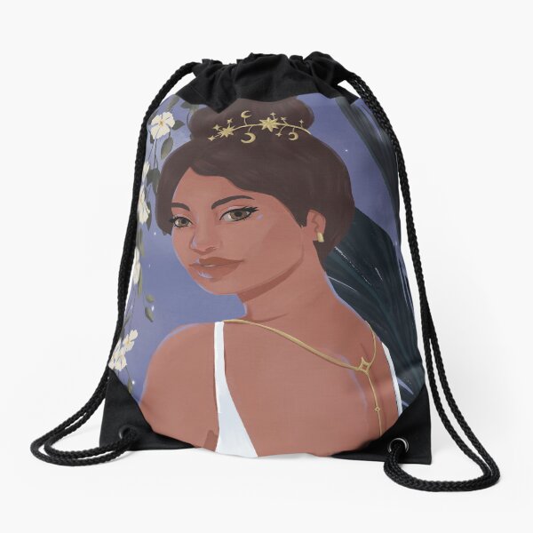Aria Portrait Drawstring Bag