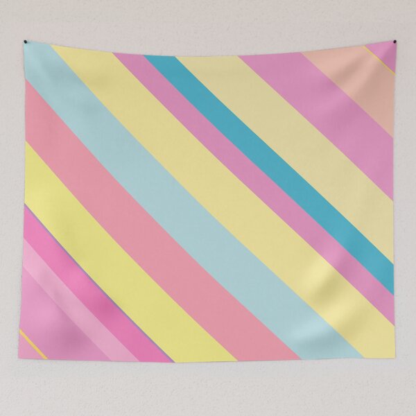 Item preview, Sloped stripes pastel pattern designed and sold by greatnorris.