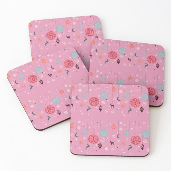 Item preview, Christmas Ornaments (Pink) designed and sold by whereisOlga_.
