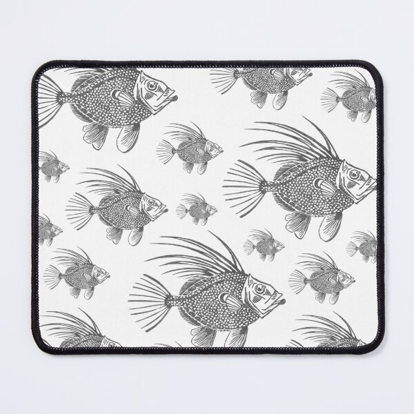 Item preview, Grey school of John Dory fish designed and sold by Elena Casiglio.