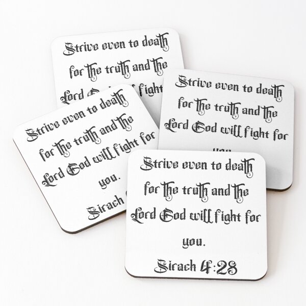 Item preview, Sirach 4:28 designed and sold by sanerevolution.