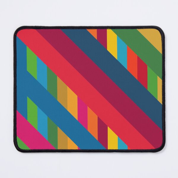 Item preview, colorful sloped pattern - sloped stripes - vertical stripes designed and sold by greatnorris.
