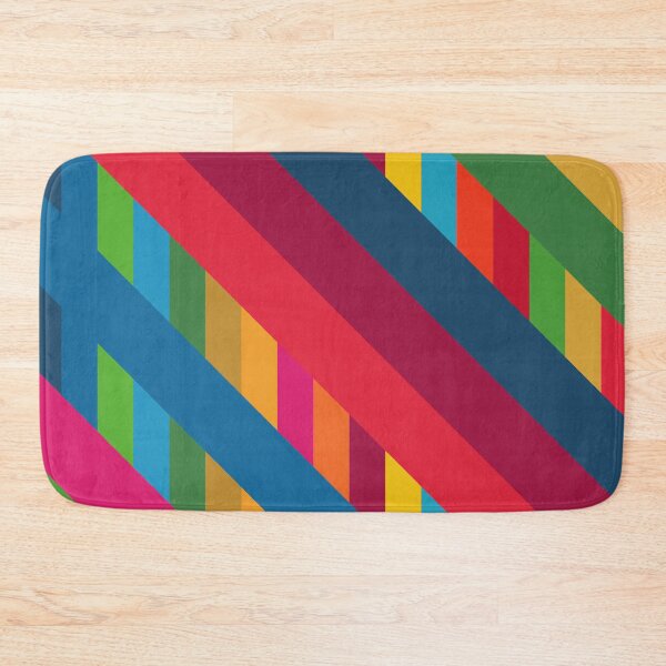 Item preview, colorful sloped pattern - sloped stripes - vertical stripes designed and sold by greatnorris.