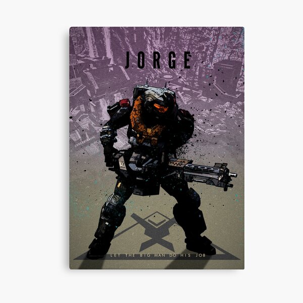 Halo Reach - Jorge Canvas Print