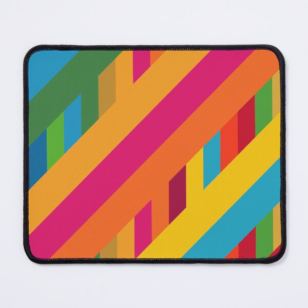 Item preview, colorful sloped pattern - sloped stripes - vertical stripes designed and sold by greatnorris.