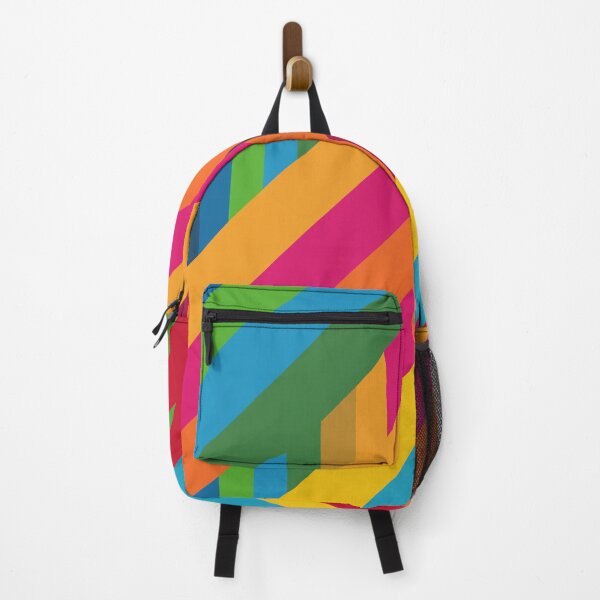Item preview, colorful sloped pattern - sloped stripes - vertical stripes designed and sold by greatnorris.