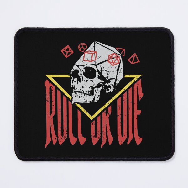 Item preview, Roll Or Die DnD Dice Skull designed and sold by DnlDesigns.
