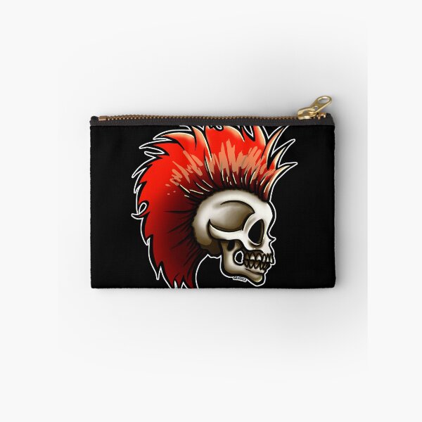 Item preview, Punk Skull (Red Version)  designed and sold by JanGrackle.