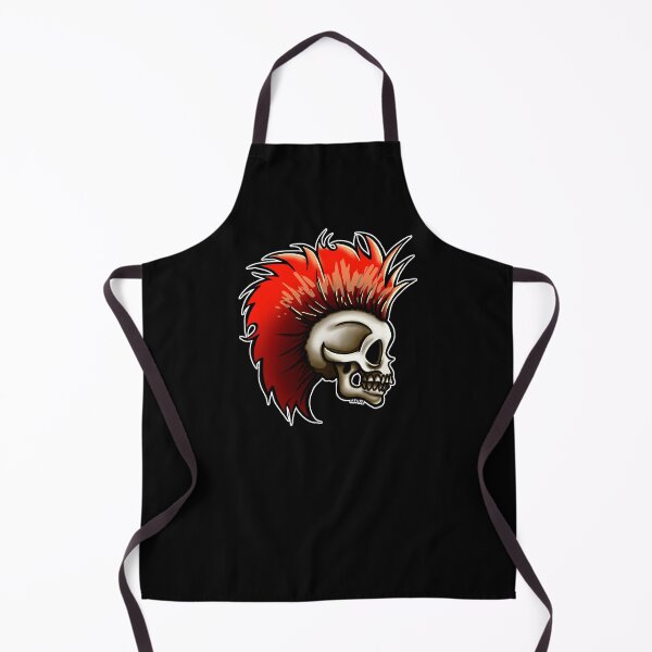 Item preview, Punk Skull (Red Version) designed and sold by JanGrackle.