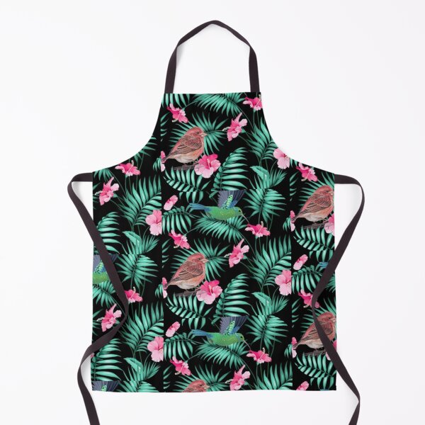 Item preview, Jungle tropical flower and bird pattern designed and sold by SKMAXX.