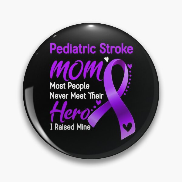 Item preview, Pediatric Stroke Mom Most People Never Meet Their Hero I Raise Mine designed and sold by hvoid41.