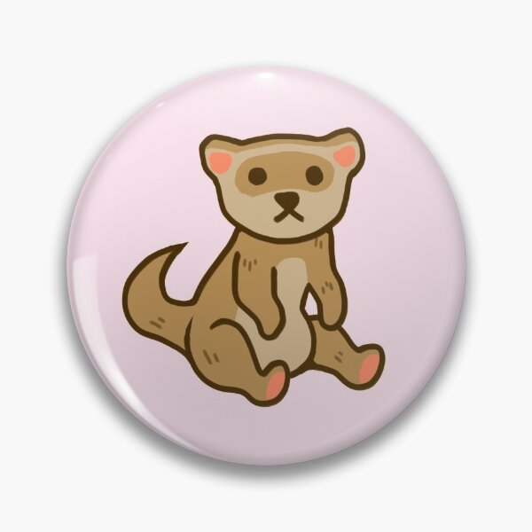 Item preview, ferret designed and sold by amphibiansticks.