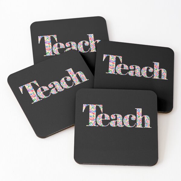 Item preview, Teach letters filled with vibrant colors designed and sold by DKVanOss.