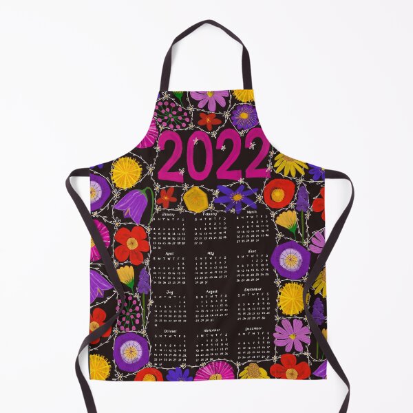 Item preview, Calendar 2022 daisy chain entwined wildflowers designed and sold by Kimmygowland.