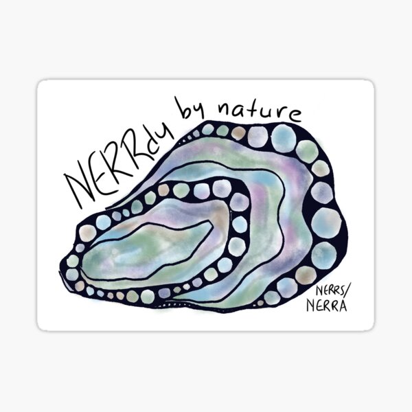 NERRdy Oyster Sticker