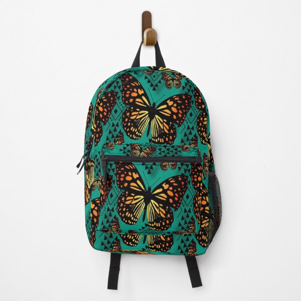 Item preview, Teal / Fire Color Native Butterfly Design designed and sold by JMWCD.
