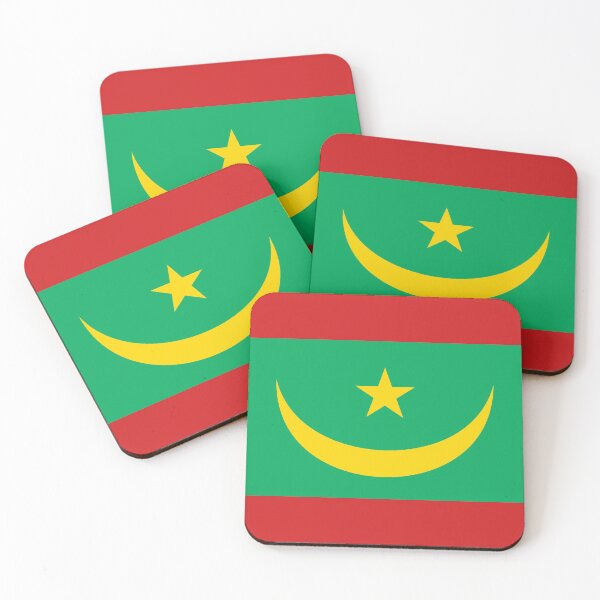 Item preview, Mauritania flag designed and sold by tony4urban.