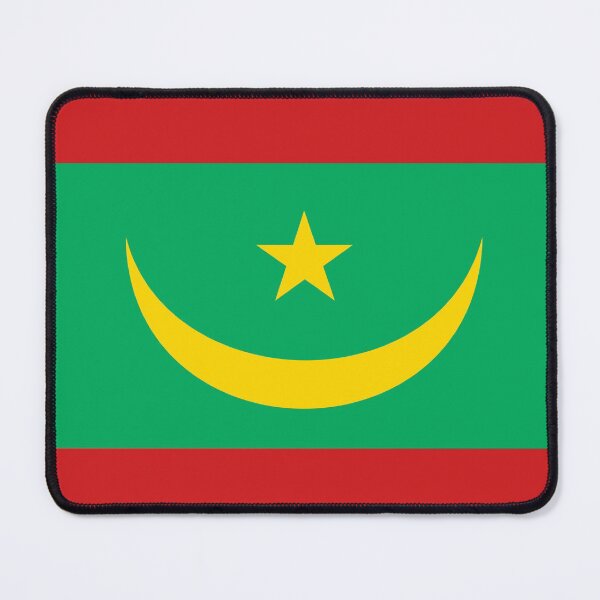 Item preview, Mauritania flag designed and sold by tony4urban.