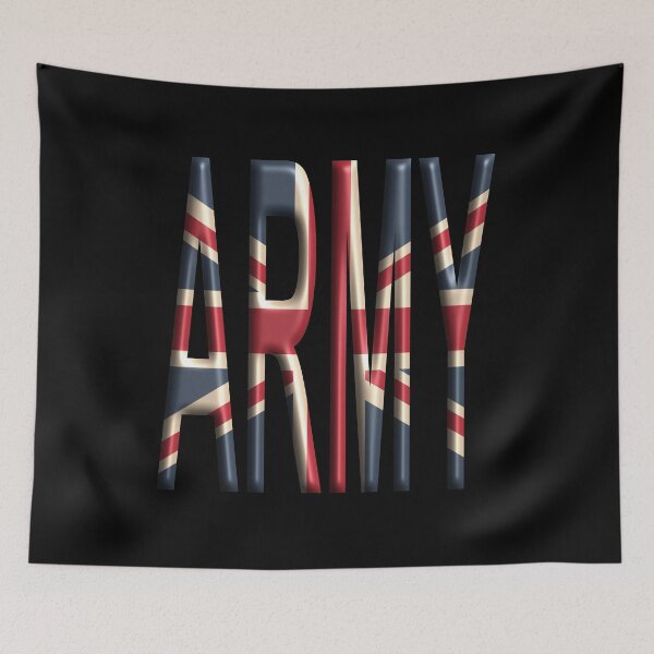 Item preview, Army Union Jack design designed and sold by PinnockDesigns.