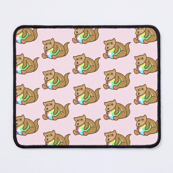 Item preview, ferret with ball!!! designed and sold by amphibiansticks.