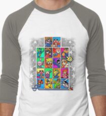 Warioware Mega Mix Men's Baseball ¾ T-Shirt
