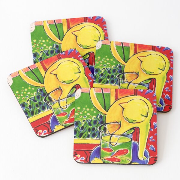 Item preview, Henri Matisse - Gato con pez rojo designed and sold by magicmagnet.