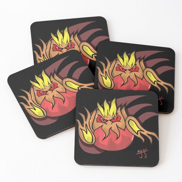 Item preview, The Fireball Monster designed and sold by TheCartoonChaos.