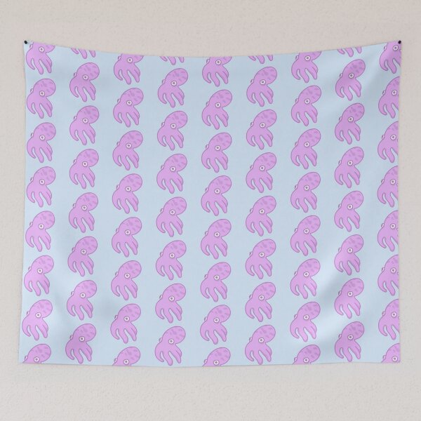 Item preview, purple octopus designed and sold by amphibiansticks.