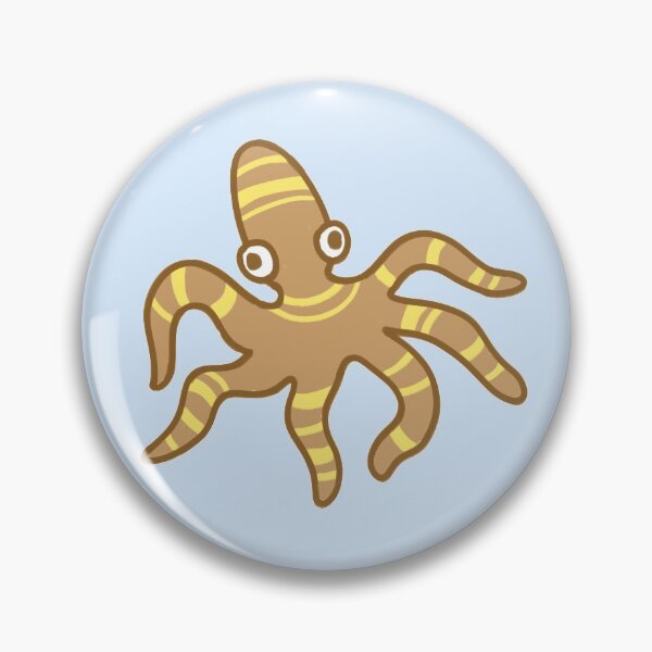 Item preview, stripey octopus designed and sold by amphibiansticks.