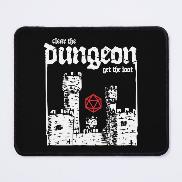 Item preview, Clear The Dungeon Get The Loot - DnD OSR designed and sold by DnlDesigns.