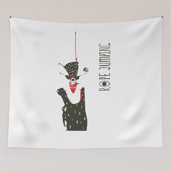 Item preview, Little red riding hood rope jumping and wolf designed and sold by HichamMissiame.