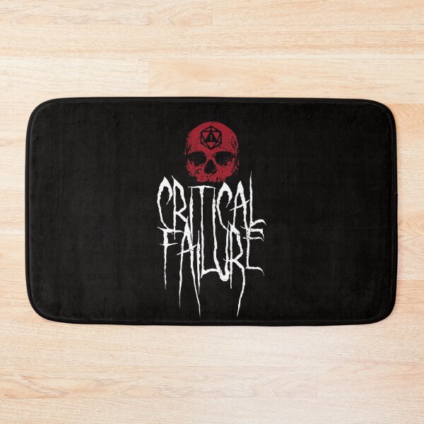 Item preview, Critical Failure RPG Skull designed and sold by DnlDesigns.