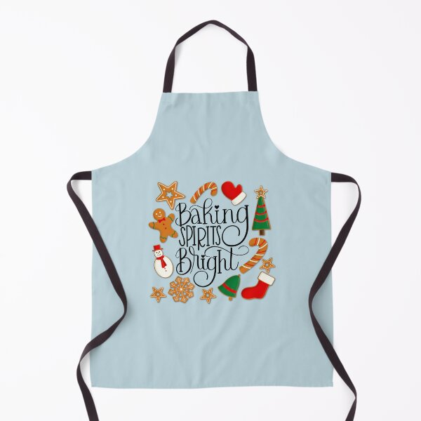 Item preview, Baking Spirits Bright Gingerbread Christmas Cookies (Blue) designed and sold by Gsallicat.