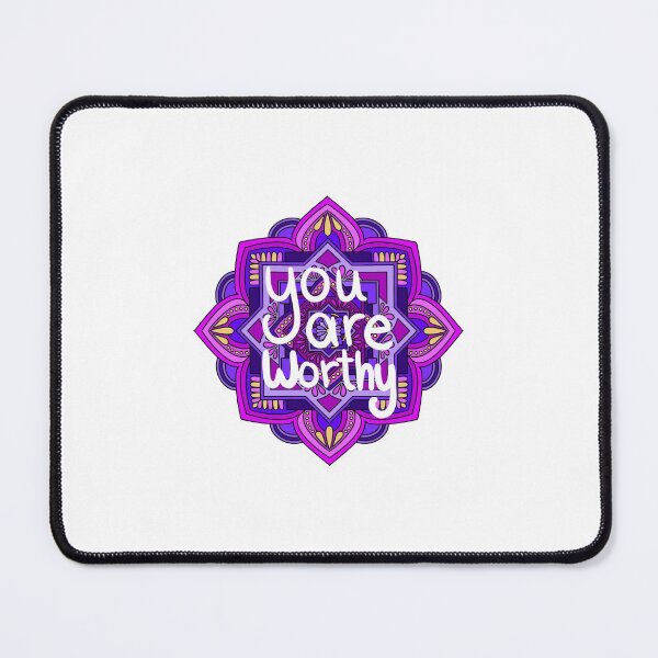 Item preview, Motivational Mandala - You Are Worthy 2 designed and sold by jmm0015.