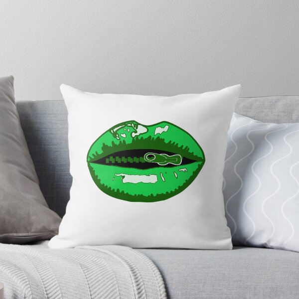 Item preview, Zip Your Lips Green designed and sold by AndPeace702.