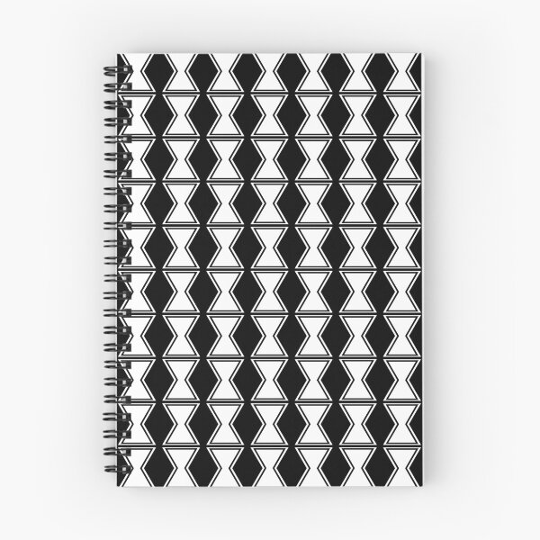 Item preview, Black and  white hourglass pattern designed and sold by Sch1hShops.