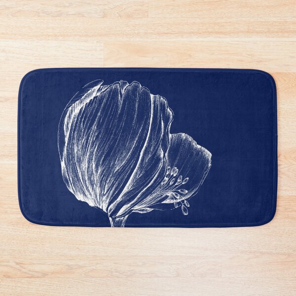 Item preview, White Tulip cyanotype designed and sold by PetitMartin.