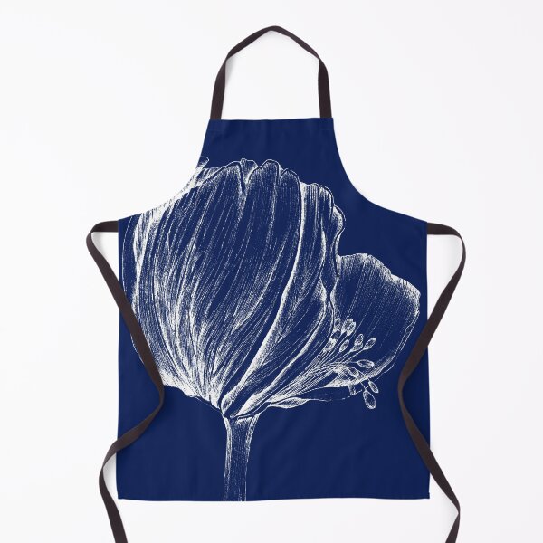 Item preview, White Tulip cyanotype designed and sold by PetitMartin.