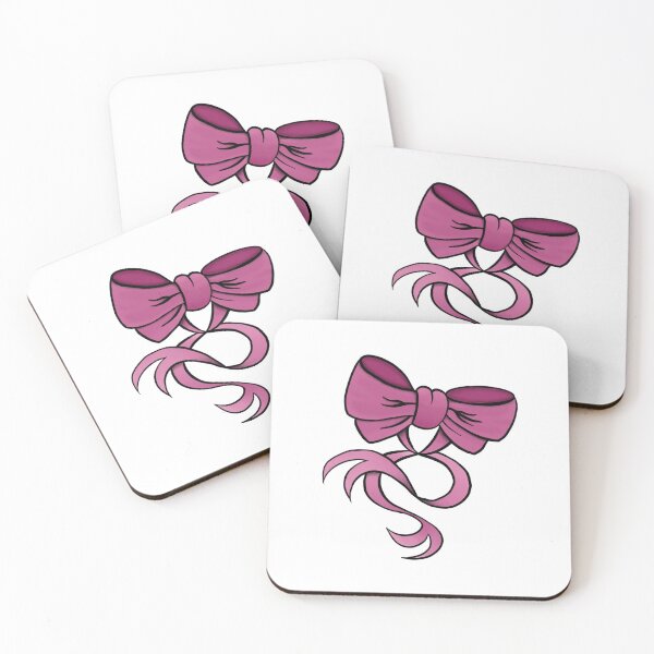 Item preview, Pink ribbon bow - traditional  tattoo designed and sold by morganbethdraws.
