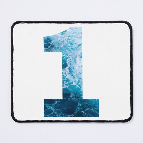 Item preview, Ocean Waves Number 1 designed and sold by LiveAndGlow.