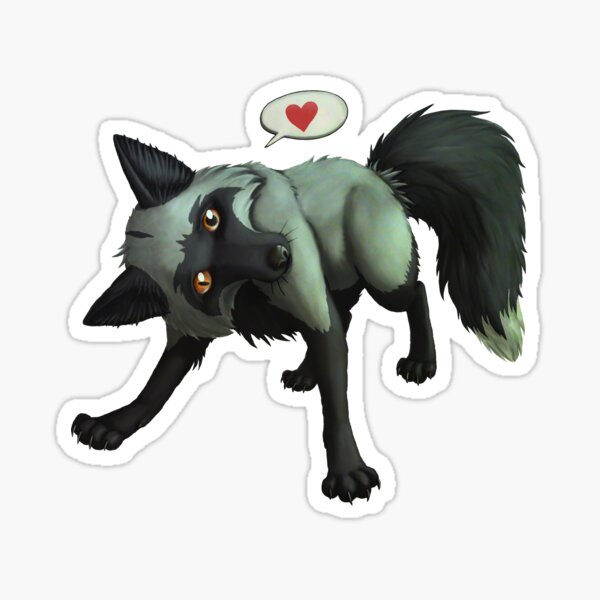 Cute Fox Sticker Design PNG Grafik Von aleksandarbeowulf